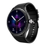 beatXP Flux 1.45″ (3.6 cm) Bluetooth Calling smartwatch with round HD display, 415*415 Pixel, 60 Hz refresh rate, Rotary Crown, 500 Nits, always on display, Health tracking, 100+ sports modes (Electric Black)