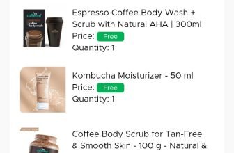 mCaffeine Deal  : Buy 1 Get 1 Free Sitewide + Free Moisturizer 50ml (Worth ₹299)Add any 2 Products, 1 Same/Lowest Price Products will be FreeLink : Best Selling Suggestions :Face Wash : Face Scrub : Body Wash : Body Scrub : Also get:➡️ Extra FREE gifts on orders 899+➡️ 20% Cashback in mCaffeine Wallet on Prepaid ordersValid Till 10 PM