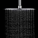 Marcoware 304 Stainless Steel Trident Round Overhead Shower 8 Inches (Chrome)