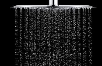 Marcoware 304 Stainless Steel Trident Round Overhead Shower 8 Inches (Chrome)