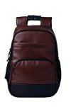 F Gear Luxur Anti Theft 25 Liters Laptop Backpack (Brown)