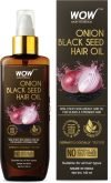 Wow Skin Science Onion Hair Oil With Black Seed Oil Extracts – Controls Hair Fall – No Mineral Oil, Silicones & Synthetic Fragrance – 150 Ml Hair Oil(150 Ml)