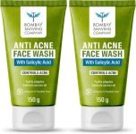 Bombay Shaving Company Anti Acne Facewash For Oily And Combination Skin For Acne And Pimple Control Face Wash(300 G)