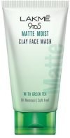 Lakmé 9To5 Matte Moist Clay Facewash, Refreshed Matte Looking Skin Face Wash(100 G)