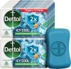 Dettol Intense Cool Bathing Soap Bar, 2X Menthol(12 X 125 G)