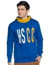 Amazon Brand – House & Shields Men’s Cotton Blend Hooded Sweatshirt (AW20IHS16_Blue_M)