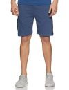 Chromozome Men’s Regular Fit (N-170 Gym Shorts_Storm Navy_L)