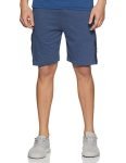 Chromozome Men’s Regular Fit (N-170 Gym Shorts_Storm Navy_L)