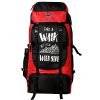 Fast Fashion 60 LTR Rucksack Travel Backpack Bag for Trekking, Hiking with Shoe Compartment (Red)