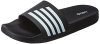URJO Men’s Slider Black Slipper-10 Kids UK (MENSLIDER_ADI_BLK_10)