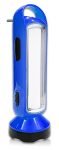 Pick Ur Needs LED Rechargeable Emergency Long Range Torch Light 5W +18 Bright SMD Tube (Blue)