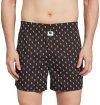Amazon Brand – Symbol Men’s Cotton Boxer Shorts Regular Printed (SYAW20TOBOX02-PO2_Black&Dk Grey_S)