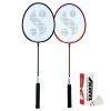 Silver’s SIL-SM-COMBO-5 Aluminum Badminton Racquets and Shuttlecocks Set, White