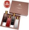 The Man Company Blanc, Night, Fire & Oud 20Ml Perfume Gift Set|A Gentleman’S Mood Eau De Parfum  –  80 Ml(For Men)