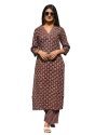 Lymio kurta set for women | Women Kurta | Women Kurta Sets Kurtis | Women Kurta Pant Set | Women Kurta Pant Set Women Kurti Set with Pant | Women Kurti Set with Pant Cotton (K-16-17) (M, Maroon)