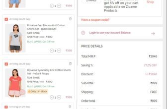 Zivame Deal : Buy 1 at MRP,  Get 3 Free Link : Suggestion : Night Dress Add any 4 Nightdress of Similar MRP & Apply Code : GLFNIGHT10- – – – – – – – – – – – – – – – – – – Extra ₹50 Off On ₹599+ Order : ZEXTRA50Extra 15% Off On Min Order ₹1300 | Code : FB15 Extra 20% Off On Min Order ₹2000| Code :  VC20Valid Till 8 Pm