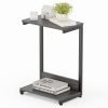 Sunon Side C Table Snack End Tables for Living Room 26.6” Height Couch Side Table