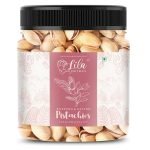 LILA DRY FRUITS Premium Roasted & Salted Pistachios | Namkeen Pista Dry Fruit| Tasty & Healthy| High in Protein & Dietary Fiber | Gluten Free & Low Calorie Nuts | Pista In Shell | jar Pack 500gm