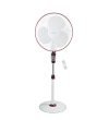 Havells Sprint Led With Remote 400Mm Pedestal Fan (Red)