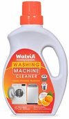 Walvia Premium Descaler Washing Machine Cleaner Liquid with Fresh Citrus Scent, Quick Descaler for Appliances, Scale Remover Cleaning of Tub Drum Front Top Load, Remove Odors and Buildup (500ML)
