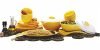 Signoraware Round Dinner Set, 31-Pieces, Lemon Yellow