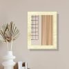 Creative Arts n Frames Small Size Rectangle Mirror for Cosmetic Shaving Make Up Bathroom and Indoor Use (Pine 19×24 cm)