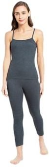 Thermal Inner Wear for Women Set Top and Pyjama Set Black, Winter Thermal Wear for Women Inner Set for Women (Medium)