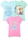 Frozen By Kidsville Girls Solid Regular Fit T-Shirt Pack Of 3(Frkg05_Multicolor5_11 Years-12 Years)