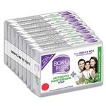Boroplus Antiseptic And Moisturising Bathing Soap With Aloe Vera, Neem And Tulsi | 99.9% Germ And Virus Protection | For Smooth, Soft & Nourished Skin, 125G (Pack Of 8)