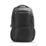 POLICE Backpack Laptop Bag for Men Casual Backpack Office/Travel/College 30 Ltr Hedge Polyester – Black