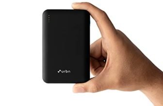 Urbn 20000 Mah Premium Black Edition Nano Power Bank | 22.5W Super Fast Charging | Pocket Size| Dual Type C Power Delivery (Pd) Output + 1 Usb Output For Quick Charge | Two-Way Fast Charge (Black)