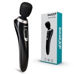 Beatxp Intense Smart Vibration Wand For Personal Body Pain Relief Waterproof, Cordless Head Massager, Travel Lock Mode And Smart Memory Technology, 1 Year Warranty, Battery Powered, Black