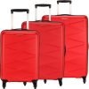 Kamiliant By American Tourister Triprism Spinner 3Pc Set Red Cabin & Check-In Set – 30 Inch