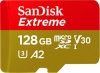Sandisk Extreme® 128Gb Microsdxc¢ Uhs-I, 190Mb/S Read,90Mb/S Write Memory Card For 4K Video On Smartphones, Action Cams And Drones