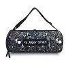 Jager-Smith GB 500 Multipurpose Gym Bag/Travel Bag with Separate Shoe Compartment (Black, Grey)