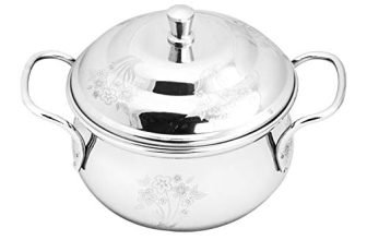 Sorabh Egrhdl-12 Stainless Steel Cook & Serve German Handi (Laser)