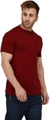 London Hills Men’s Regular Fit T-Shirt (LH_T_R_HF_462_RUSTRED_SIZE.XXL_Rust Red_XX-Large)
