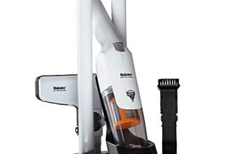 Balzano Tornado Cordless Vacuum Cleaner, Vacuum Cleaner For Home, 2-In-1 Portable Car Vacuum Cleaner, Multi-Purpose & Ultra Lightweight, Powerful Suction To Clean In One-Go, Extra Long Battery (White)