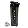 SLOVIC Shakers for Protein Shake, Plastic Free Gym Bottles for Men, Odor free Protein Shaker Bottles for Protein Shake, Leakproof Gym Shaker Bottle