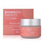 BrownSkin Beauty Brown Bakery Moisture Face Scrub | Honey, Cinnamon, Vanilla Extract, Moroccan Lava Clay, Walnut, Shea Butter | Exfoliate & Heal | Anti-ageing, Extra Moisturizing Face Scrub | 100ml