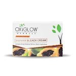 OxyGlow Herbals Bleach Cream Papaya Enriched with Goodness of Papaya| Hydrates & Rejuvenates the Skin| Gives Instant Glow & Exfoliates Dead Skin 50Gram