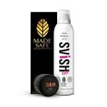 Svish On The Go Hair Removal Spray For Women Pack Of 1(200Ml)| Made Safe Certified |Painless Body Hair Removal Cream Spray For Hands,Legs & Under Arms & Intimate Areas |Post Hair Removal Cream(25Gm)