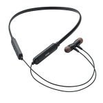 Vibez By Lifelong Wireless Neckband Earphones With Extra Bass|Bluetooth Earphones With 12 Hrs Playtime, Bluetooth V5.1, Ipx4 Water Resistant, 10 Mm Dynamic Drivers | (Vbnb01 Rodeo ,1 Year Warranty, Black)