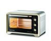 Morphy Richards 45 RCSS LuxeChef Stainless Steel Body Oven Toaster Griller (OTG) with Illuminated Chamber, Convection and Rotisserie Function, Gold/Matte Black- 45 Liters