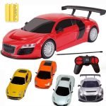 VRION Remote car for Kids,led Lights Full Function car,Rechargeable Racing Car for Kids with Remote Control, Pack of 1 (Multi)