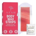 Azah Wax Strip – Pack of 20 with 4 Post Wax Wipes