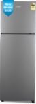 CANDY 240 L Frost Free Double Door 2 Star Refrigerator(Moonsilver, CDD2652MS)