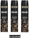 Axe Dark Temptation Deodorant Spray  –  For Men(645 Ml, Pack Of 3)