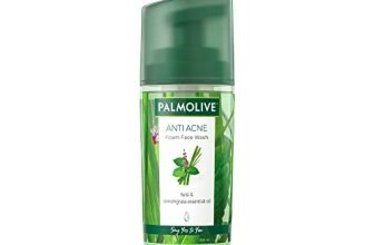 Palmolive Anti Acne Purifying Foam Face Wash, With Tulsi And Lemongrass Essential Oil, Suits All Skin Types (100Ml)