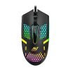 Ant Value GM1103 Gaming Mouse, USB Optical Computer Mice with RGB Backlit, 4 Adjustable DPI Up to 3600, Ergonomic Gamer Laptop PC Mouse for Windows 7/8/10/XP Vista Linux -Black
